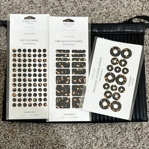 Cloth & Paper Tortoise Shell Sticker Set